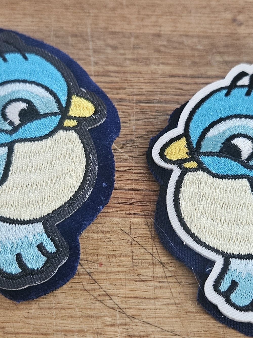 Two Snow White and Cinderella Blue Bird Brooch
